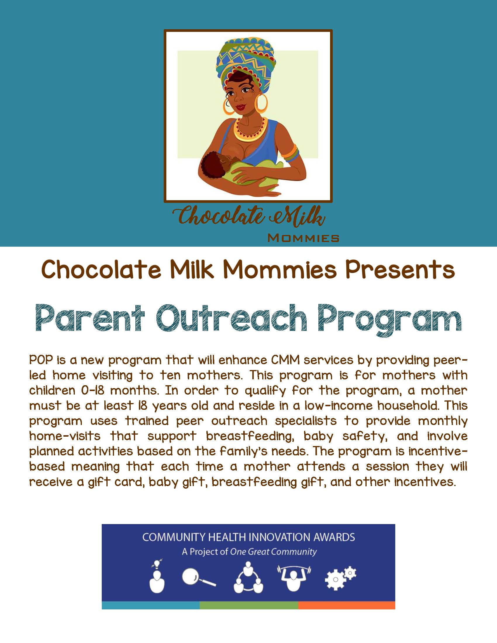 Services/Outreach Programs Chocolate Milk Mommies